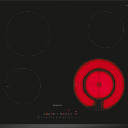 Siemens ET651FFP2E  iQ300 Elektrikli Ocak 60 cm Siyah, Çerçevesiz Yüzey 