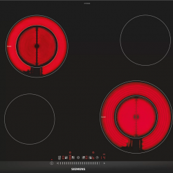 Siemens ET775FGP1E  iQ300 Elektrikli Ocak 70 cm Siyah, surface mount with frame 