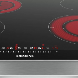 Siemens ET775FGP1E  iQ300 Elektrikli Ocak 70 cm Siyah, surface mount with frame 