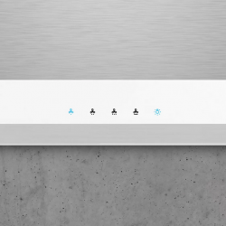 Siemens LC67BBK20T iQ300 Duvar Tipi Davlumbaz 60 cm Beyaz 