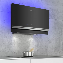 Siemens LC65FCJ60T  iQ300 Duvar Tipi Davlumbaz 60 cm Siyah Cam 