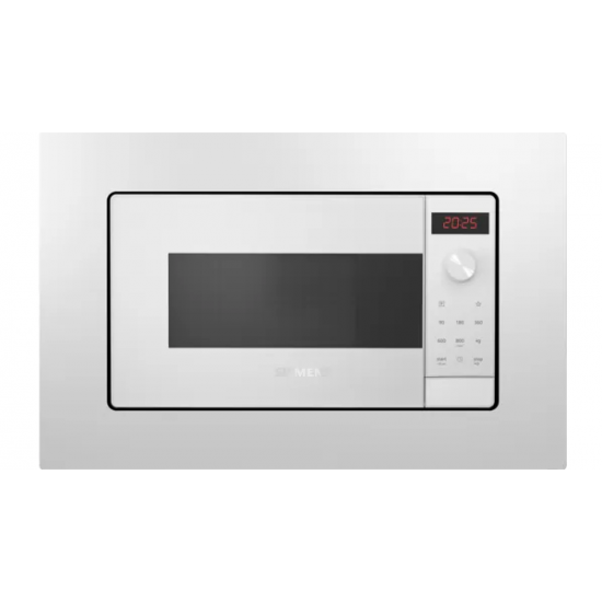 Siemens BF623LMW3 iQ300 Ankastre Mikrodalga 60 x 38 cm Beyaz Siemens BF623LMW3 iQ300 Ankastre Mikrodalga 60 x 38 cm Beyaz