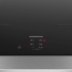 Siemens EU611AGA5E iQ100 İndüksiyonlu Ocak Siyah, Çerçevesiz Yüzey