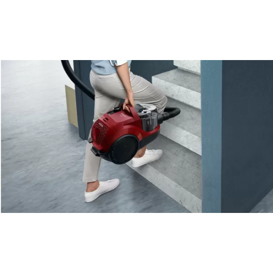 Siemens VSX21A300 iQ300 Toz torbasız Süpürge Kırmızı Siemens VSX21A300 iQ300 Toz torbasız Süpürge Kırmızı