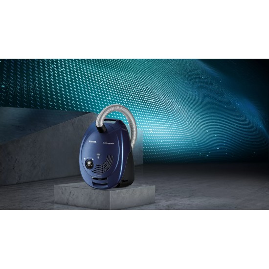 Siemens VS06B1110 Toz torbalı Süpürge synchropower mavi