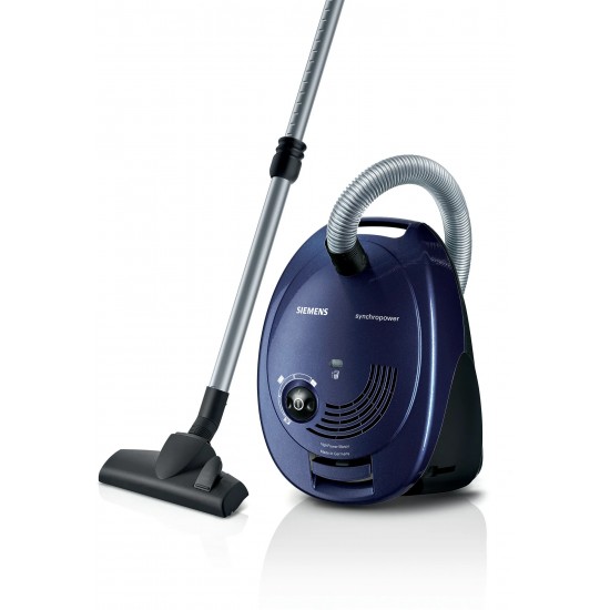Siemens VS06B1110 Toz torbalı Süpürge synchropower mavi