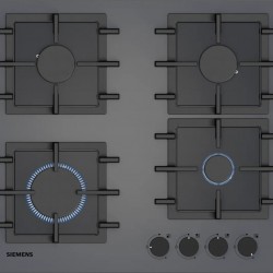 Siemens EN6B8NP40O iQ300 Gazlı Ocak 60 cm Sert cam