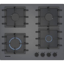 Siemens EN6B8NP40O iQ300 Gazlı Ocak 60 cm Sert cam