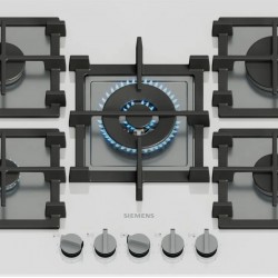 Siemens EP7A2QI40 iQ500 Gazlı Ocak 75 cm Sert cam, Beyaz