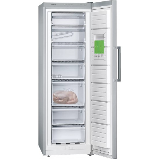 Siemens GS33VVIE0N iQ300 Solo Derin Dondurucu 176 x 60 cm Kolay temizlenebilir Inox Siemens GS33VVIE0N iQ300 Solo Derin Dondurucu 176 x 60 cm Kolay temizlenebilir Inox