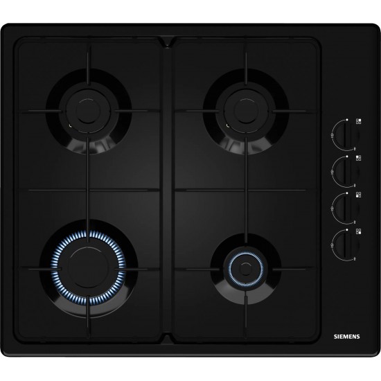 Siemens EB6C6PK80O iQ100 Gazlı Ocak 60 cm Siyah
