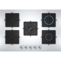 Siemens EN7B2QO12O iQ300 Gazlı Ocak 75 cm Sert cam, Beyaz