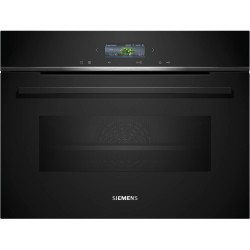 Siemens CM724G1B1 iQ700 Mikrodalga Fonksiyonlu Kompakt Ankastre Fırın 60 x 45 cm Siyah