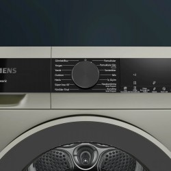 Siemens WQ41G20TTR iQ300 Isı Pompalı Kurutma Makinesi 9 kg Gümüş