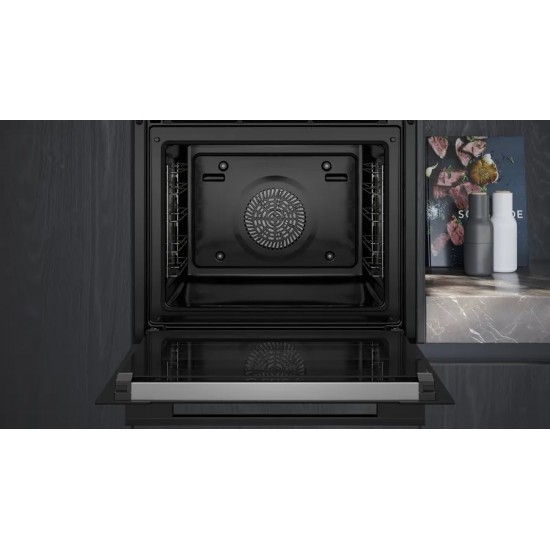 Siemens HR776G3B1 iQ700 Buhar Destekli Ankastre Fırın 60 x 60 cm Siyah Siemens HR776G3B1 iQ700 Buhar Destekli Ankastre Fırın 60 x 60 cm Siyah