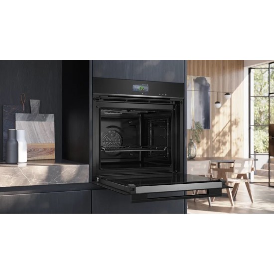 Siemens HR776G3B1 iQ700 Buhar Destekli Ankastre Fırın 60 x 60 cm Siyah Siemens HR776G3B1 iQ700 Buhar Destekli Ankastre Fırın 60 x 60 cm Siyah