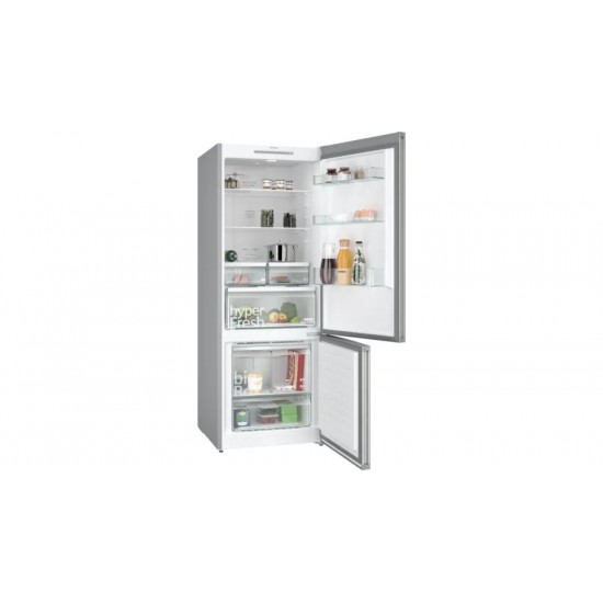 Siemens KG55NVIE0N iQ300 Alttan Donduruculu Buzdolabı 186 x 70 cm Kolay temizlenebilir Inox Siemens KG55NVIE0N iQ300 Alttan Donduruculu Buzdolabı 186 x 70 cm Kolay temizlenebilir Inox