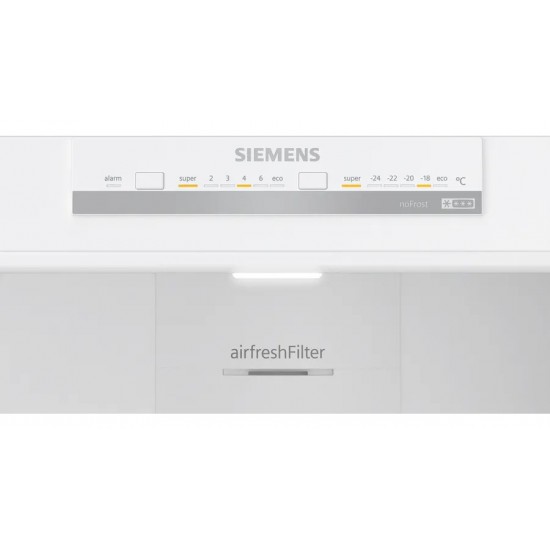 Siemens KG55NVIE0N iQ300 Alttan Donduruculu Buzdolabı 186 x 70 cm Kolay temizlenebilir Inox Siemens KG55NVIE0N iQ300 Alttan Donduruculu Buzdolabı 186 x 70 cm Kolay temizlenebilir Inox