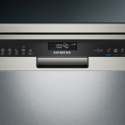 Siemens SN25EI83CT iQ500 Solo Bulaşık Makinesi 60 cm Paslanmaz çelik parmak izi tutmaz