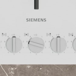 Siemens EP7A2QI40 iQ500 Gazlı Ocak 75 cm Sert cam, Beyaz