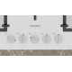 Siemens EP7A2QI40 iQ500 Gazlı Ocak 75 cm Sert cam, Beyaz Siemens EP7A2QI40 iQ500 Gazlı Ocak 75 cm Sert cam, Beyaz