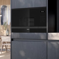 Siemens BE525LMH2 Q500 Built-In Microwave with grill darkSteel Line