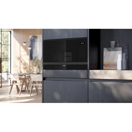 Siemens BE525LMH2 Q500 Built-In Microwave with grill darkSteel Line Siemens BE525LMH2 Q500 Built-In Microwave with grill darkSteel Line