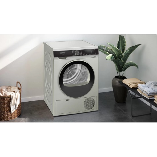 Siemens WQ41G20TTR iQ300 Isı Pompalı Kurutma Makinesi 9 kg Gümüş Siemens WQ41G20TTR iQ300 Isı Pompalı Kurutma Makinesi 9 kg Gümüş