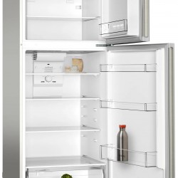 Siemens KD55NNLE0N iQ300 Üstten Donduruculu Buzdolabı 186 x 70 cm Inox görünümlü