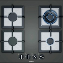 Siemens EP6A9HB20 iQ500 Gazlı Ocak 60 cm Sert cam, Antrasit gri