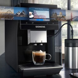 Siemens TP713R19 Tam Otomatik Kahve Makinesi EQ700 classic Piyano siyah, Çıkarılabilir su tankı