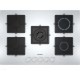 Siemens EN7B2QP30O iQ300 Gazlı Ocak 75 cm Sert cam, Beyaz