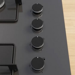 Siemens EO7C8HP30O iQ100 Gazlı Ocak 67 cm Sert cam,Gri