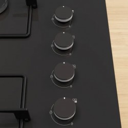 Siemens EO7C6HP30O iQ100 Gazlı Ocak 60 cm Sert cam, Siyah