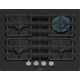 Siemens EP6A6HI40O iQ500 Gazlı Ocak 60 cm Sert cam Siyah Siemens EP6A6HI40O iQ500 Gazlı Ocak 60 cm Sert cam Siyah