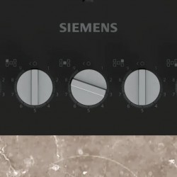 Siemens EP9A6QI40 iQ500 Gazlı Ocak 90 cm Sert cam, Siyah