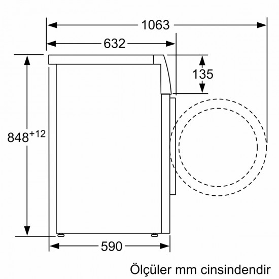 Siemens WG44K2Z0TR iQ500 Çamaşır Makinesi 9 kg maks. 1400 dev./dak. Siemens WG44K2Z0TR iQ500 Çamaşır Makinesi 9 kg maks. 1400 dev./dak.