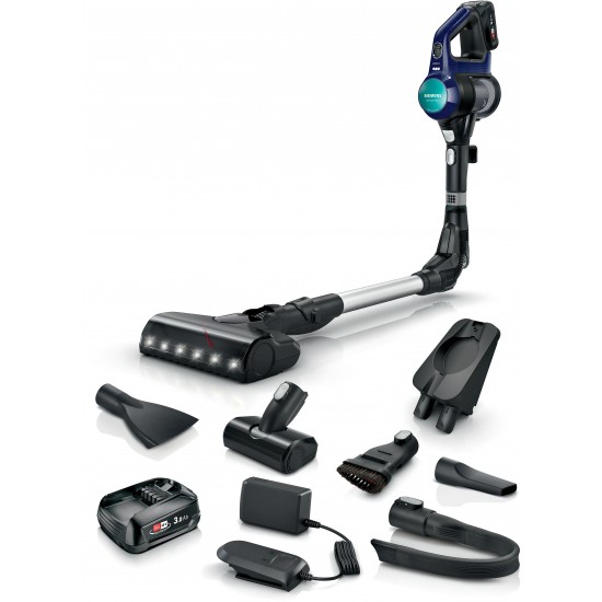 Siemens Şarjlı Süpürge iQ500 Mavi