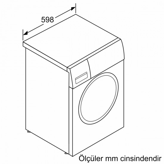 Siemens WG44K2Z0TR iQ500 Çamaşır Makinesi 9 kg maks. 1400 dev./dak. Siemens WG44K2Z0TR iQ500 Çamaşır Makinesi 9 kg maks. 1400 dev./dak.