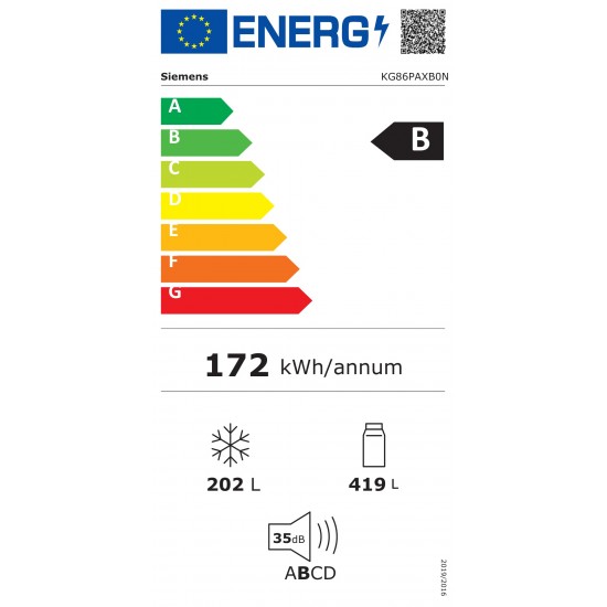Siemens KG86PAXB0N iQ700 Alttan Donduruculu Buzdolabı 186 x 86 cm BlackSteel 