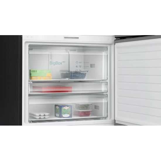 Siemens KG86PAXB0N iQ700 Alttan Donduruculu Buzdolabı 186 x 86 cm BlackSteel Siemens KG86PAXB0N iQ700 Alttan Donduruculu Buzdolabı 186 x 86 cm BlackSteel
