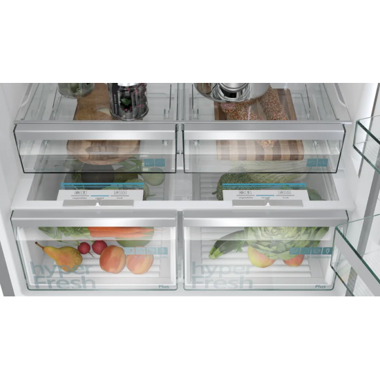 Siemens KG86PFIC0N iQ700 Alttan Donduruculu Buzdolabı 186 x 86 cm Kolay Temizlenebilir Inox Siemens KG86PFIC0N iQ700 Alttan Donduruculu Buzdolabı 186 x 86 cm Kolay Temizlenebilir Inox